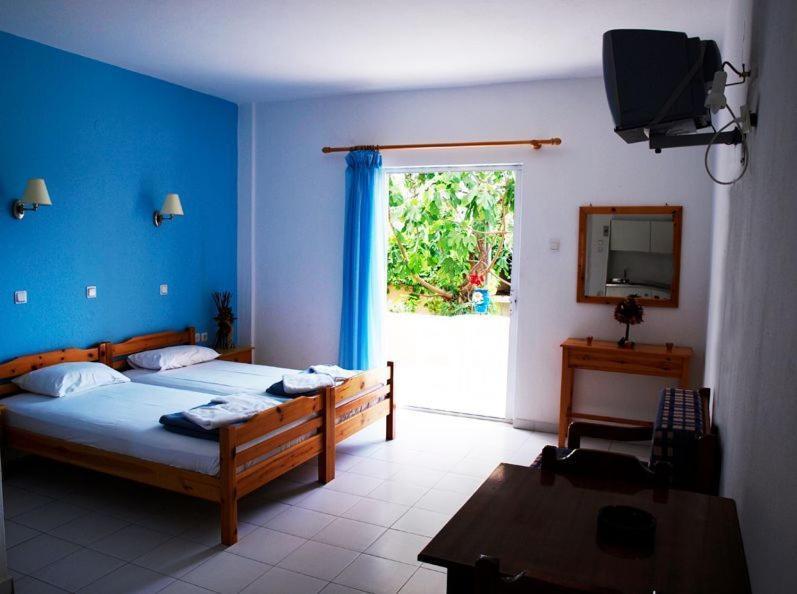Amarilia Apart otel Skala Rachoni  Oda fotoğraf